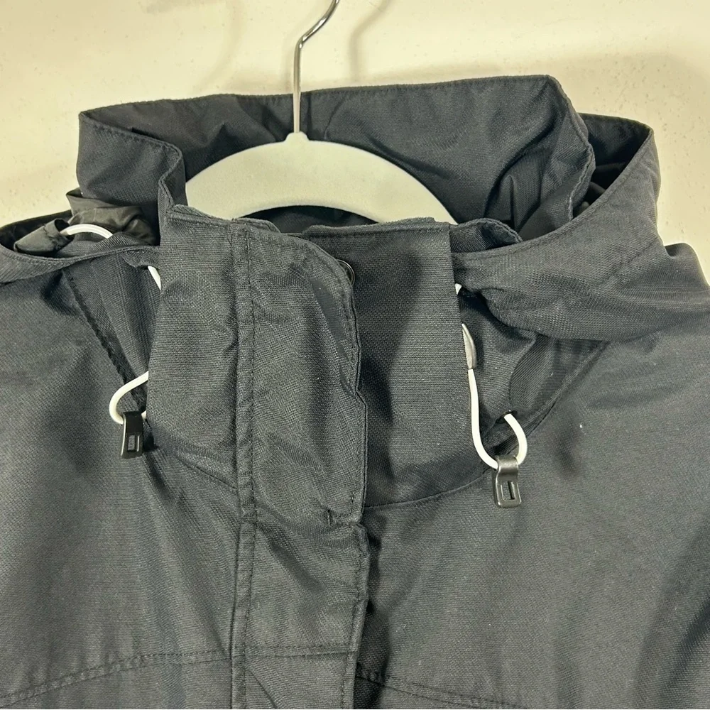 Columbia Women's Black Removable Hood Utility Sport Omni-Tech Jacket Size M - Picture 4 of 13